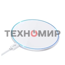 Беспроводная зарядка HOCO CW6 Pro Easy, 2A, белый