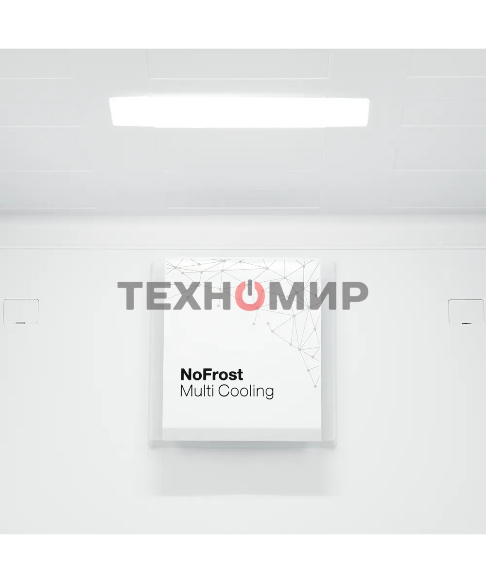 Встраиваемый холодильник Kuppersberg RBN 1763, полезный объем 233 л, сенсорное управление, полезный объем морозильной камеры 63 л, No Frost, LED подсветка, перенавешиваемые двери, суперзаморозка, отсек для овощей, белый