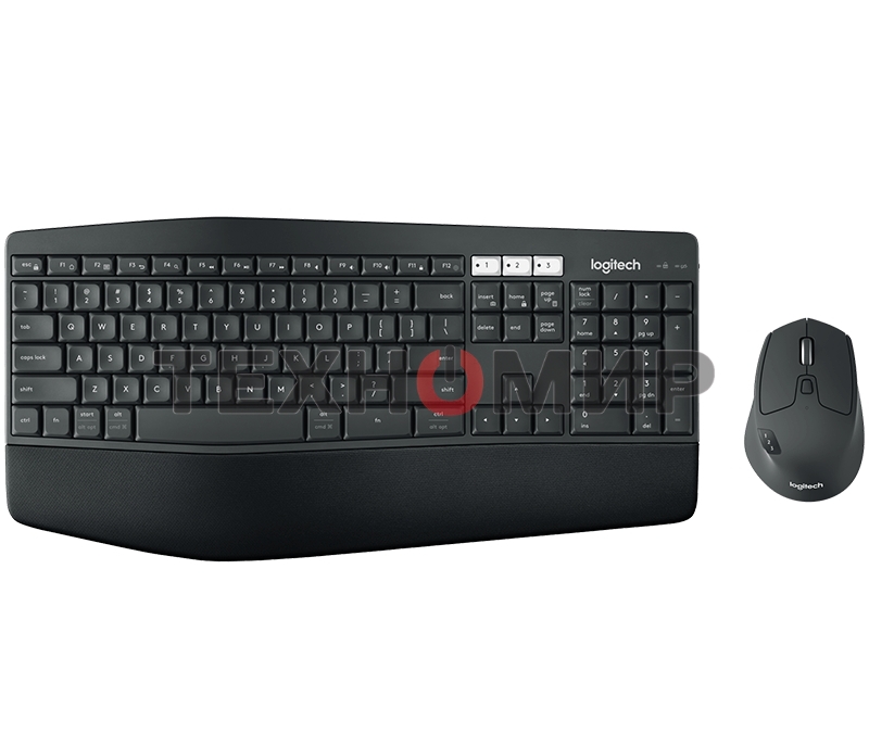 Комплект клавиатура+мышь Logitech MK850 беспроводной, USB, 1000 DPI, чёрный