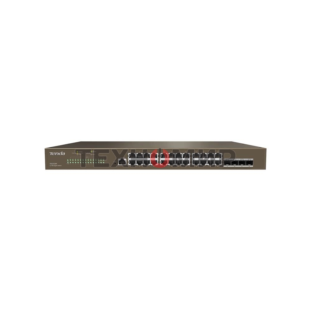 Коммутатор Tenda TEG3328F 24PORT 1000M 4SFP