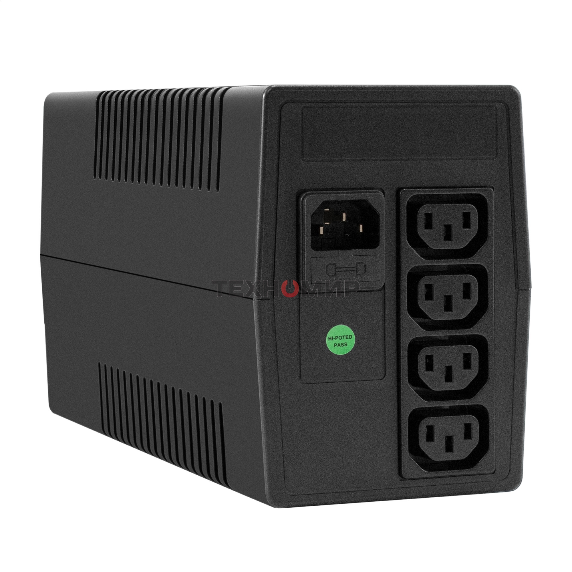 Источник бесперебойного питания ExeGate Power NB-850.LED.AVR.4C13 (850VA/510W, LED, AVR, 4*C13, батарея 12V 9Ah, черный)