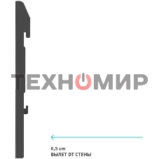 Вертикальные направляющие для видеостен нерегулируемые ONKRON FAV-1 черный