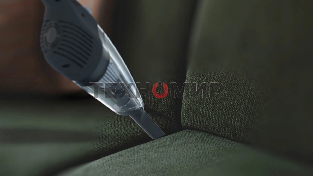 Пылесос ручной Ritmix CVC-003 черный/серый, 70 Вт, уборка сухая, пылесборник контейнер 0.32 л