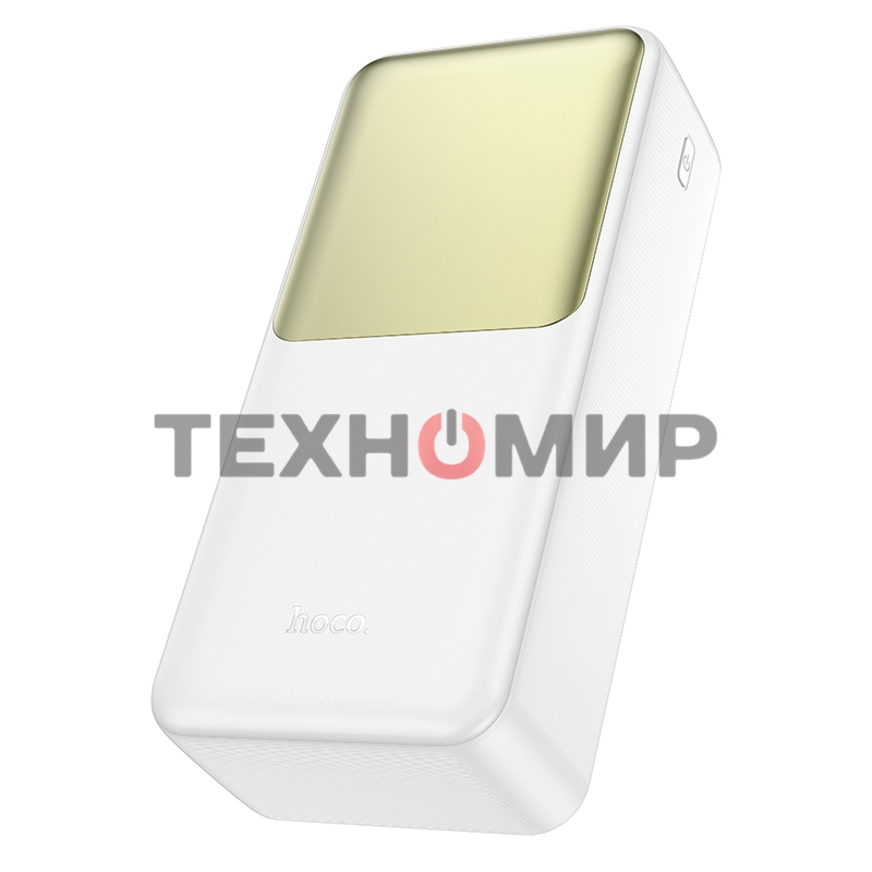 Портативный аккумулятор Hoco J136B, 30000мА·ч, QC/PD, 3A, с дисплеем, белый