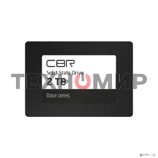 Накопитель SSD CBR Base, 2048 Gb, 2.5