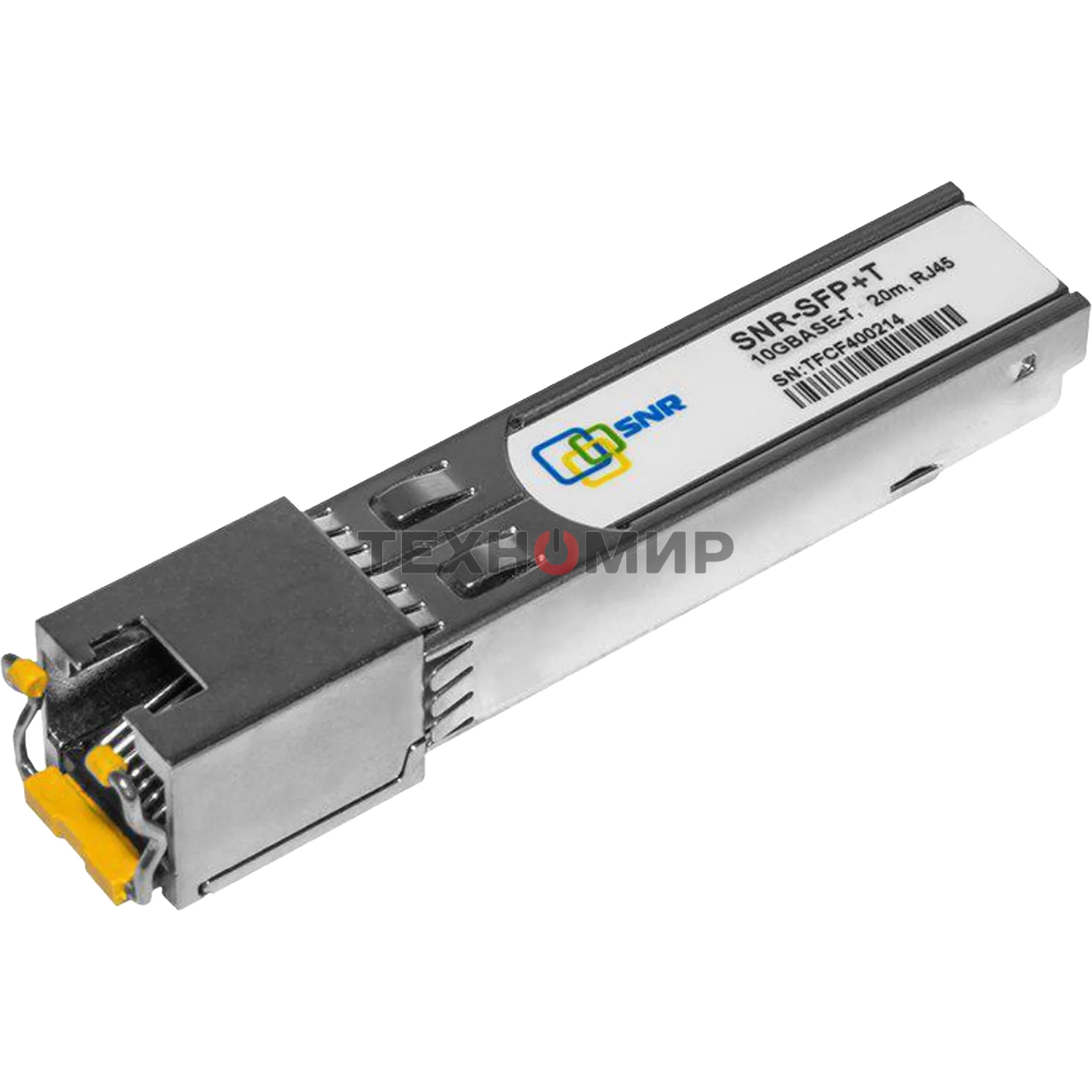 Модуль SNR SFP+ 10G с интерфейсом RJ45, до 20м