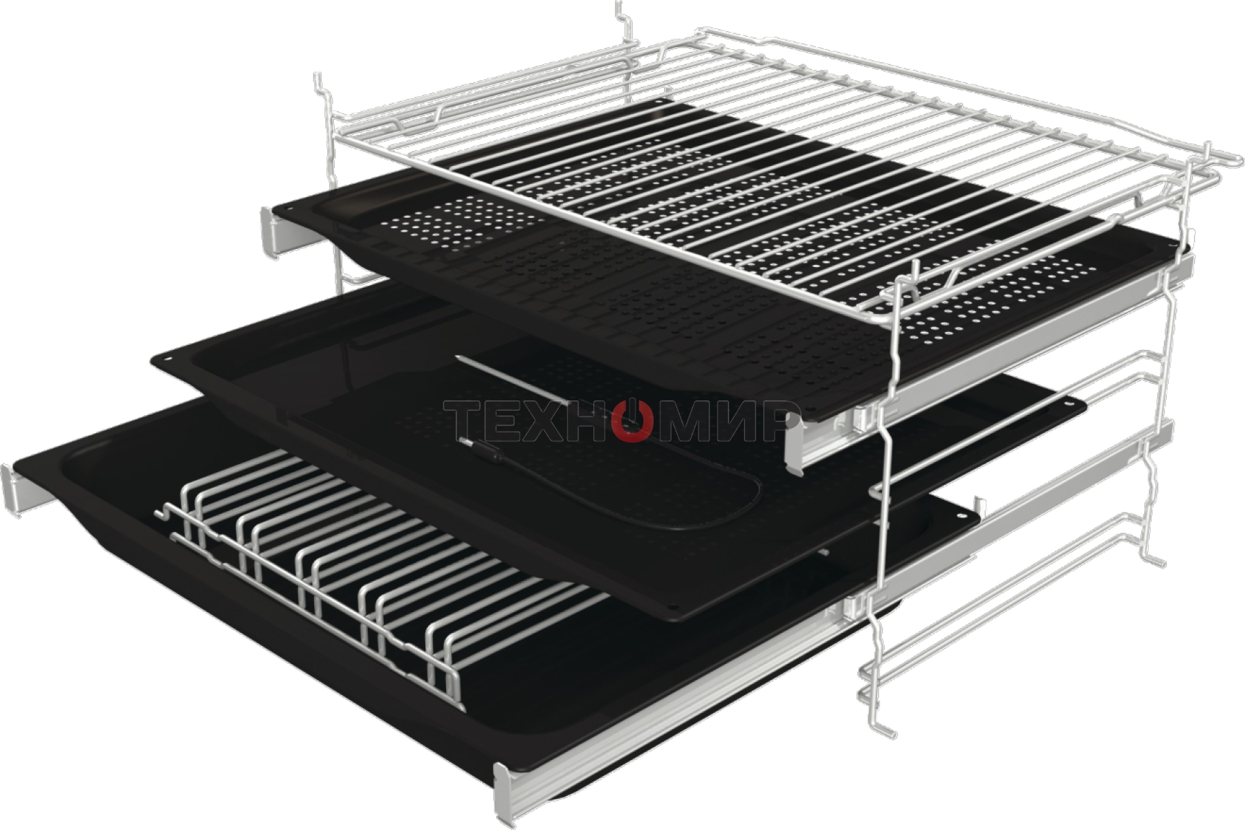 Духовой шкаф Электрический Gorenje BPSA6747A08BG черный