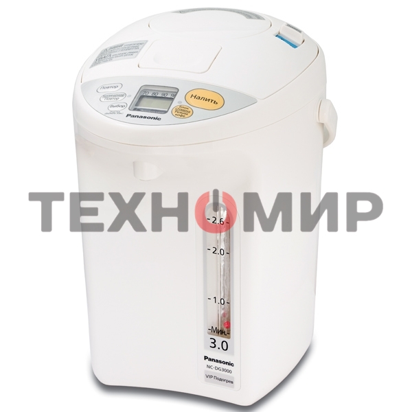 Термопот Panasonic NC-DG3000WTS 3 л, 700 Вт, белый