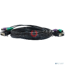 Кабель D-Link DKVM-CB3/A3A KVM длиной 3 м с разъемами PS2