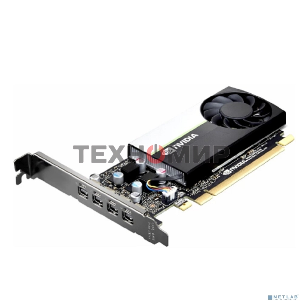 Видеокарта Nvidia T1000-8G with ATX and LP (ATX installed, LP included)