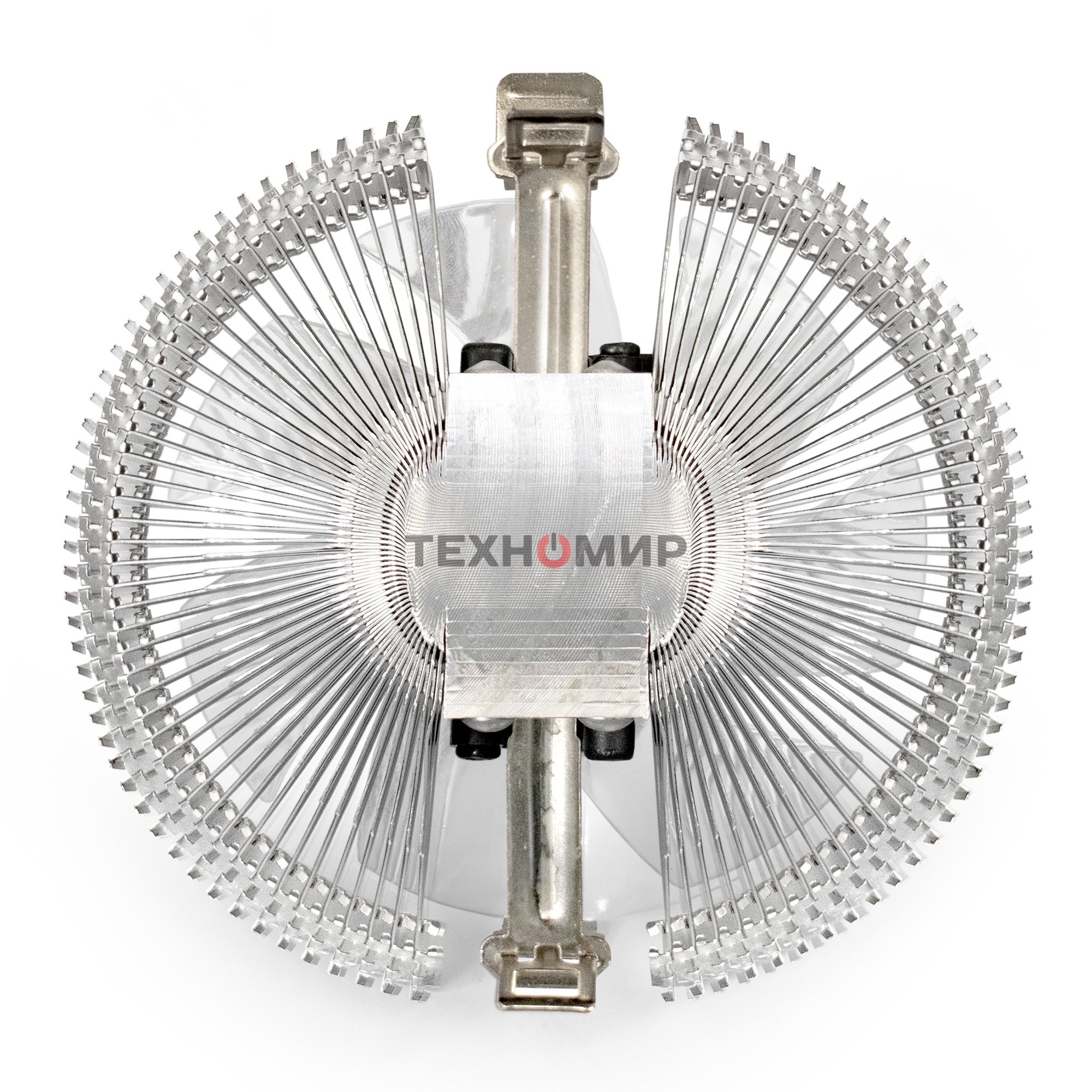 Кулер для процессора ExeGate Wizard EE91-PWM.BLUE серебристый, 90 мм, алюминий, 2400 об/мин, 24 дБ, 4 pin, 75 Вт, 50 мм