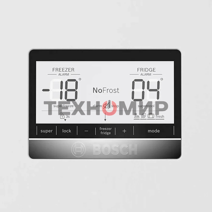 Холодильник Bosch KGN86AW32U белый двухкамерный 479/140л морозилка снизу, No Frost