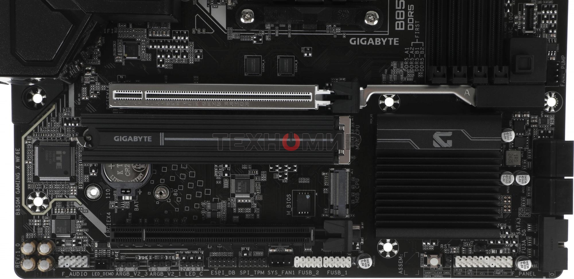 Материнская плата Gigabyte B850M GAMING X WIFI6E/WF6E, Socket AM5, AMD B850, 4xDDR5, 4xSATA, 2xM.2, 1xPCI-E 5.0 x16, 1xPCI-E 3.0 x4, 1xHDMI, 2xDP, 1x 2.5Gb LAN, 1xUSB-C 3.2 Gen 2, 1xUSB-A 3.2 Gen 2, 2xUSB-A 3.2 Gen 1, 4xUSB-A 2.0, 3x3.5 мм, 7.1, Micro-ATX