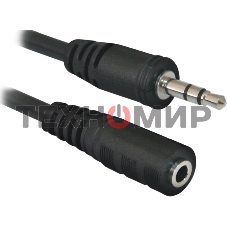 Аудио-кабель Defender Jack02-05 Jack M- Jack F, 1.5 м