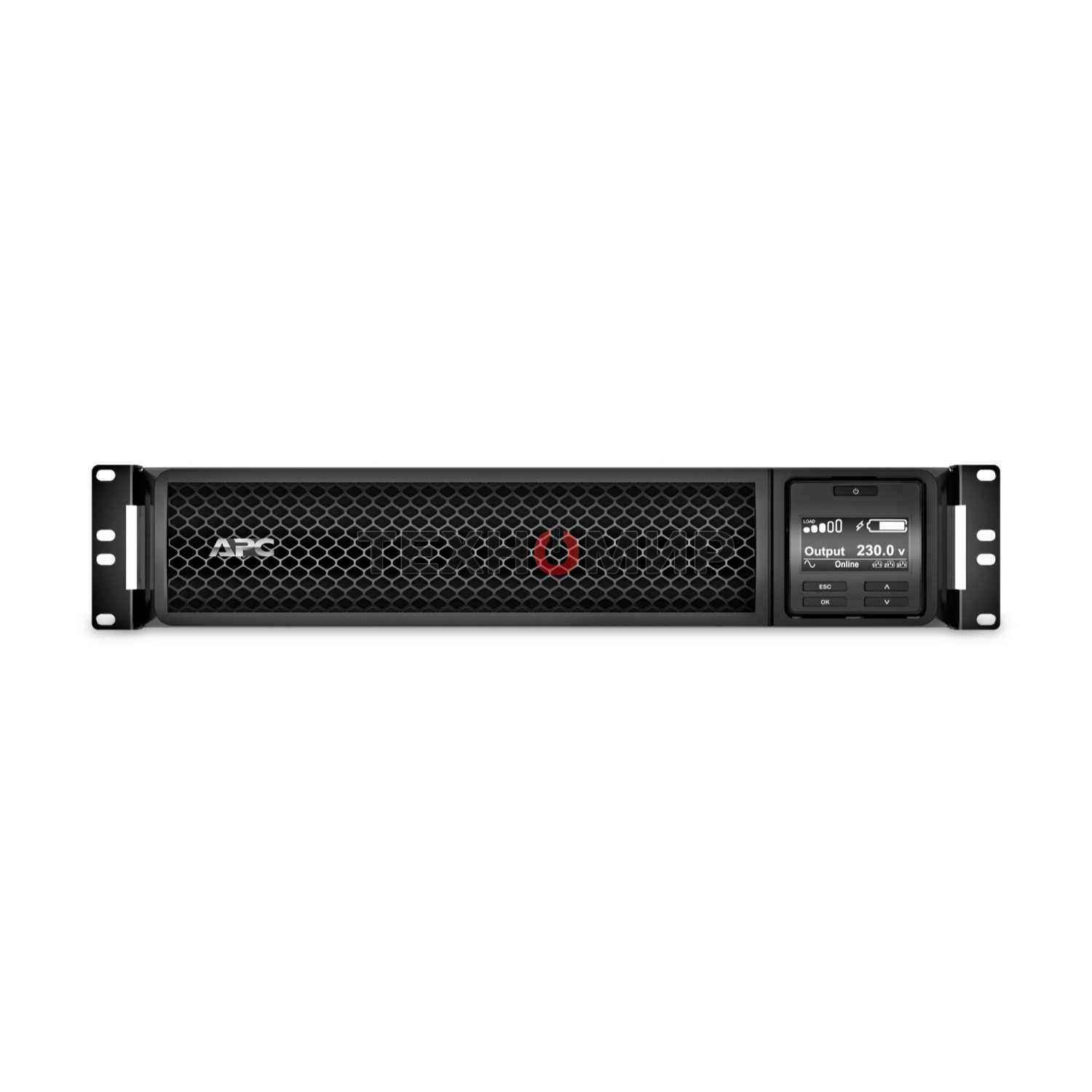 Источник бесперебойного питания APC Smart-UPS SRT, 1000VA/1000W, On-Line, Extended-run, Rack 2U (Tower convertible), черный