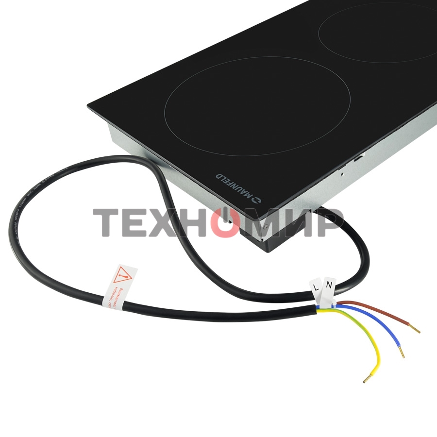 Варочная панель Maunfeld EVCE.292-BK ДОМИНО, ЧЕРНОЕ стекло