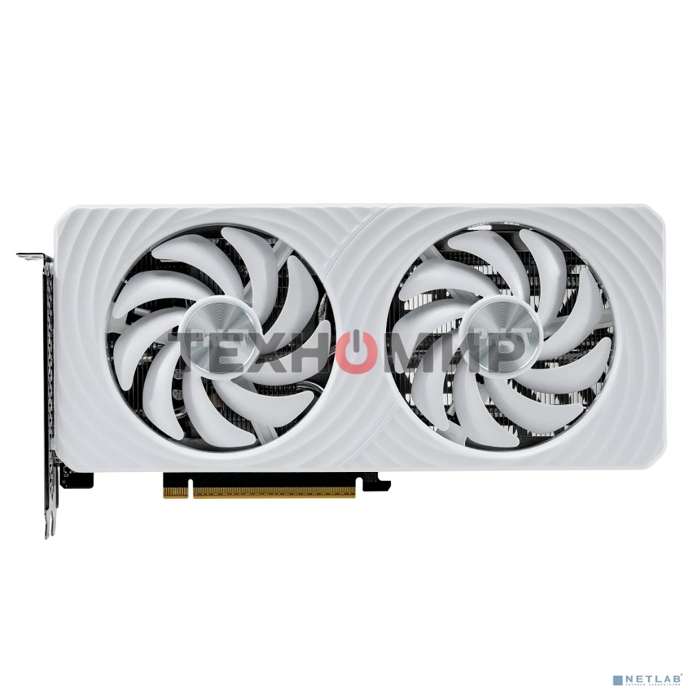 Видеокарта Palit RTX 5060Ti WHITE OC 8Gb GDDR7 128bit 3xDP HDMI 2FAN RTL белый