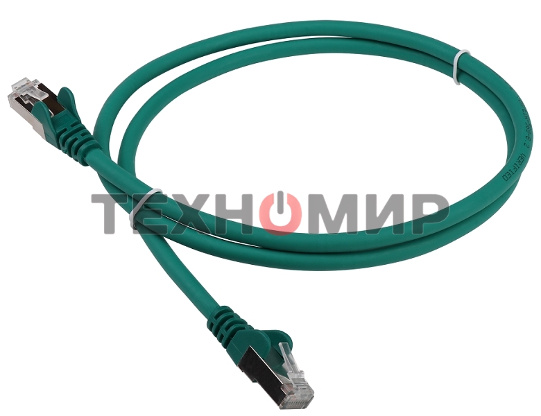 Патч-корд Lanmaster LSZH FTP кат.6, 5.0 м, зеленый