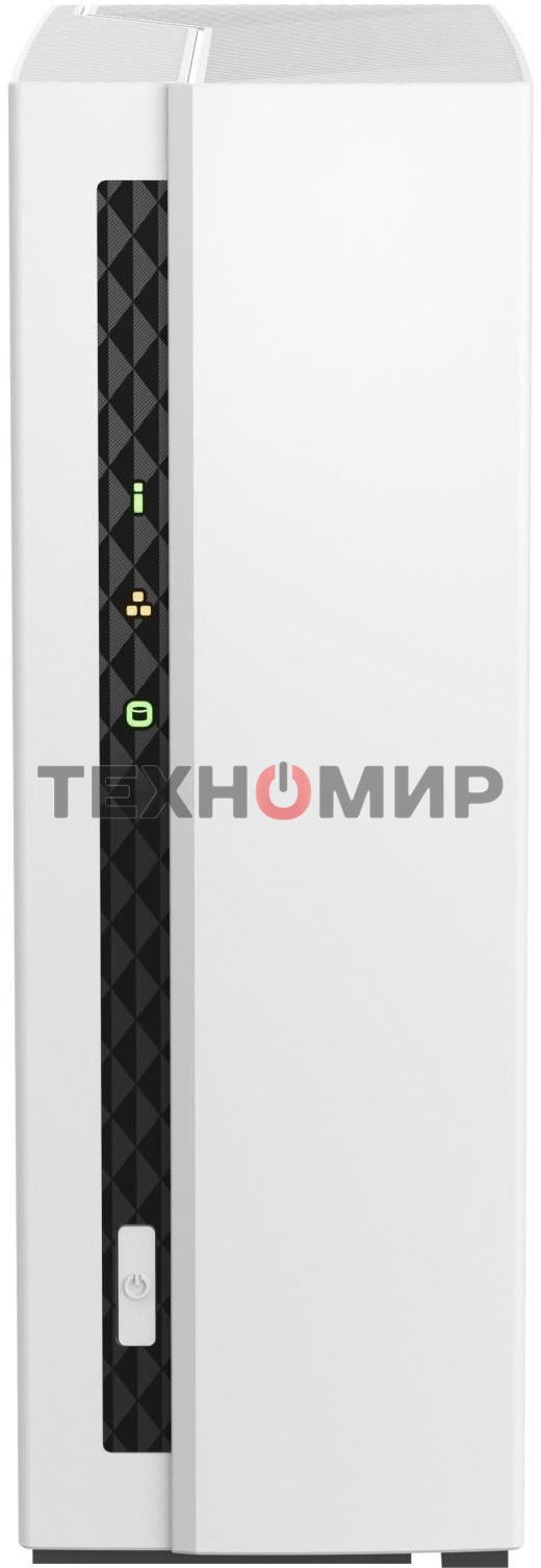 Сетевое хранилище SMB QNAP TS-133 NAS 1 HDD tray. ARM 4-core Cortex-A55 1.8GHz, ram 2 Gb (max), 1x1GbE, 1xUSB 2.0 port,1xUSB 3.2 Gen 1
