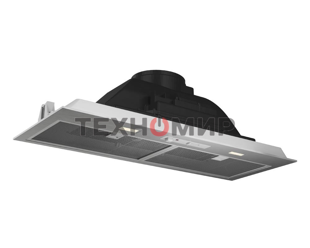 Вытяжка встраиваемая Elikor Casper 70Н-450-П3Д серебристый, 70 см, 450 куб. м/ч, 55 дБ