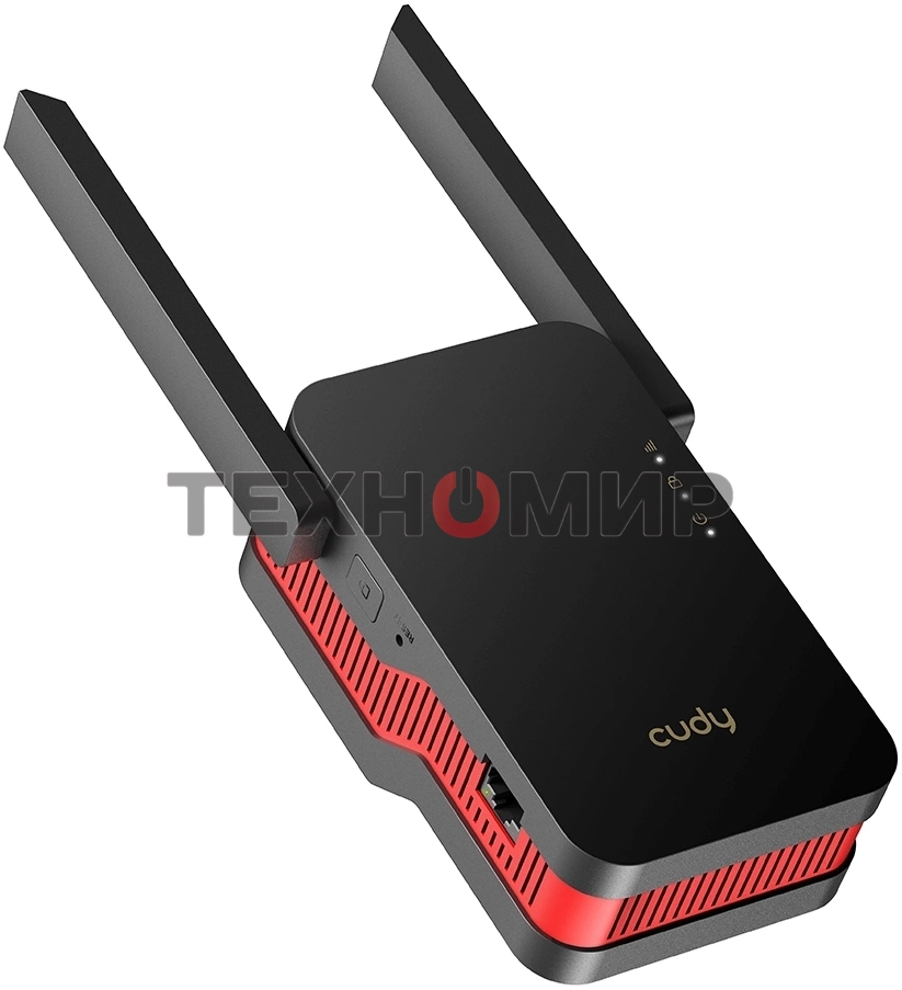 Повторитель беспроводного сигнала Cudy RE3000 AX3000 Wi-Fi черный