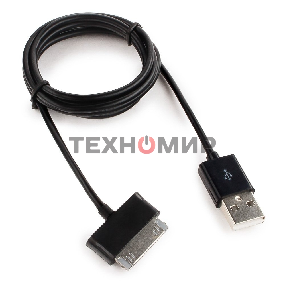 Кабель USB Cablexpert CC-USB-SG1M AM/Samsung, для Samsung Galaxy Tab/Note, 1м, черный, блистер