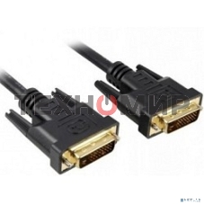 Кабель DVI dual link (25M-25M) 3м ExeGate, позолоченные контакты