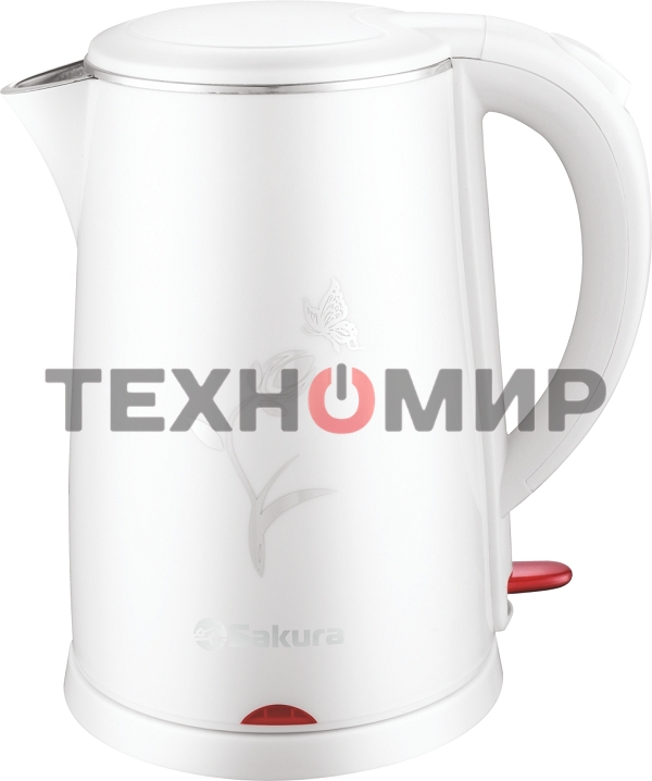 Чайник электрический Sakura SA-2159W 1.8 л, бел д