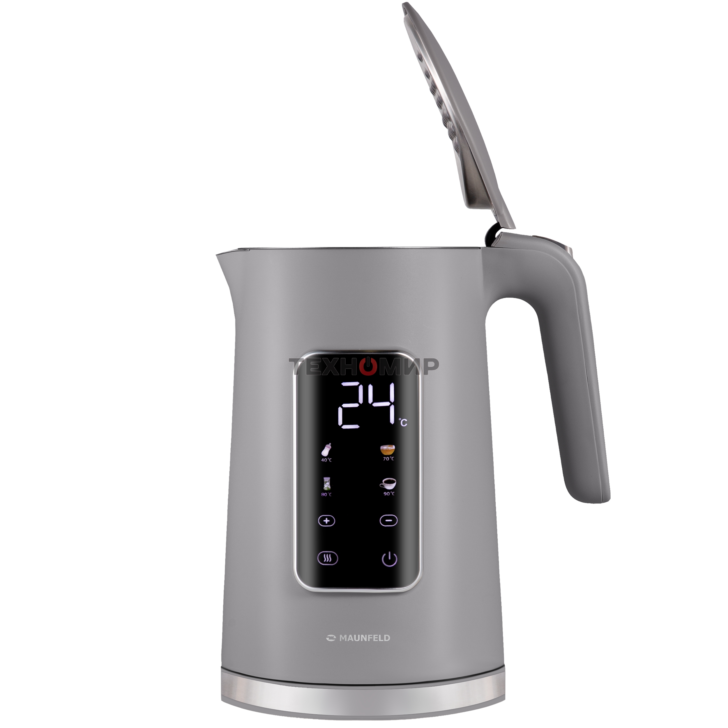 Чайник электрический Maunfeld MGK-635DGR серый, 1.7 л, 2200 Вт