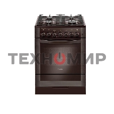 Плита комбинированная Gefest ПГЭ 6502-02 0045 коричневый, конфорок 4 газовых, духовка 55 л, 60 см x 85 см x 60 см
