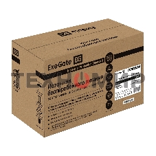 Источник бесперебойного питания ExeGate SpecialPro Smart LLB-900.LCD.AVR.1SH.2C13 900VA/500W, LCD, AVR, 1*Schuko+2*C13, металлический корпус, черный