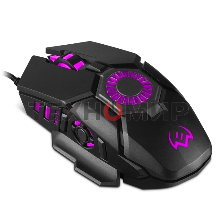 Мышь проводная SVEN RX-G880 черный, 7000 dpi, USB, кнопки - 7