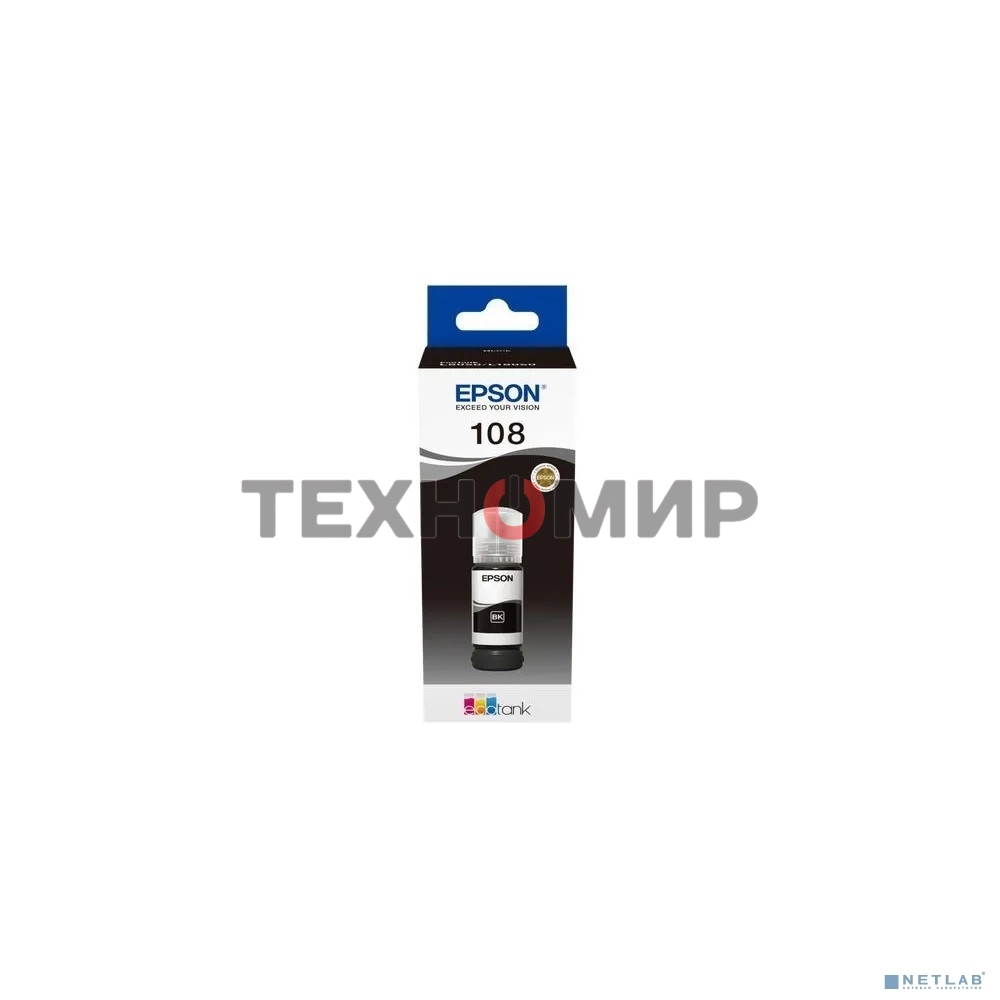 Контейнер с черными чернилами Epson C13T09C14A