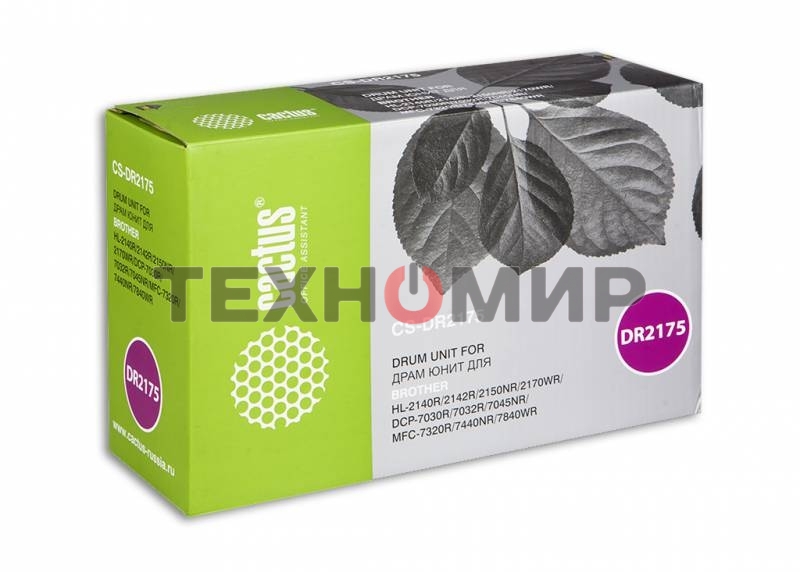 Фотобарабан Cactus CS-DR2175 для Brother HL-2140R/2142R/2150NR/2170WR 12 000 стр.