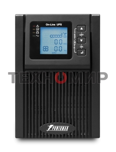 Источник бесперебойного питания Powerman ИБП Online 1000 черный