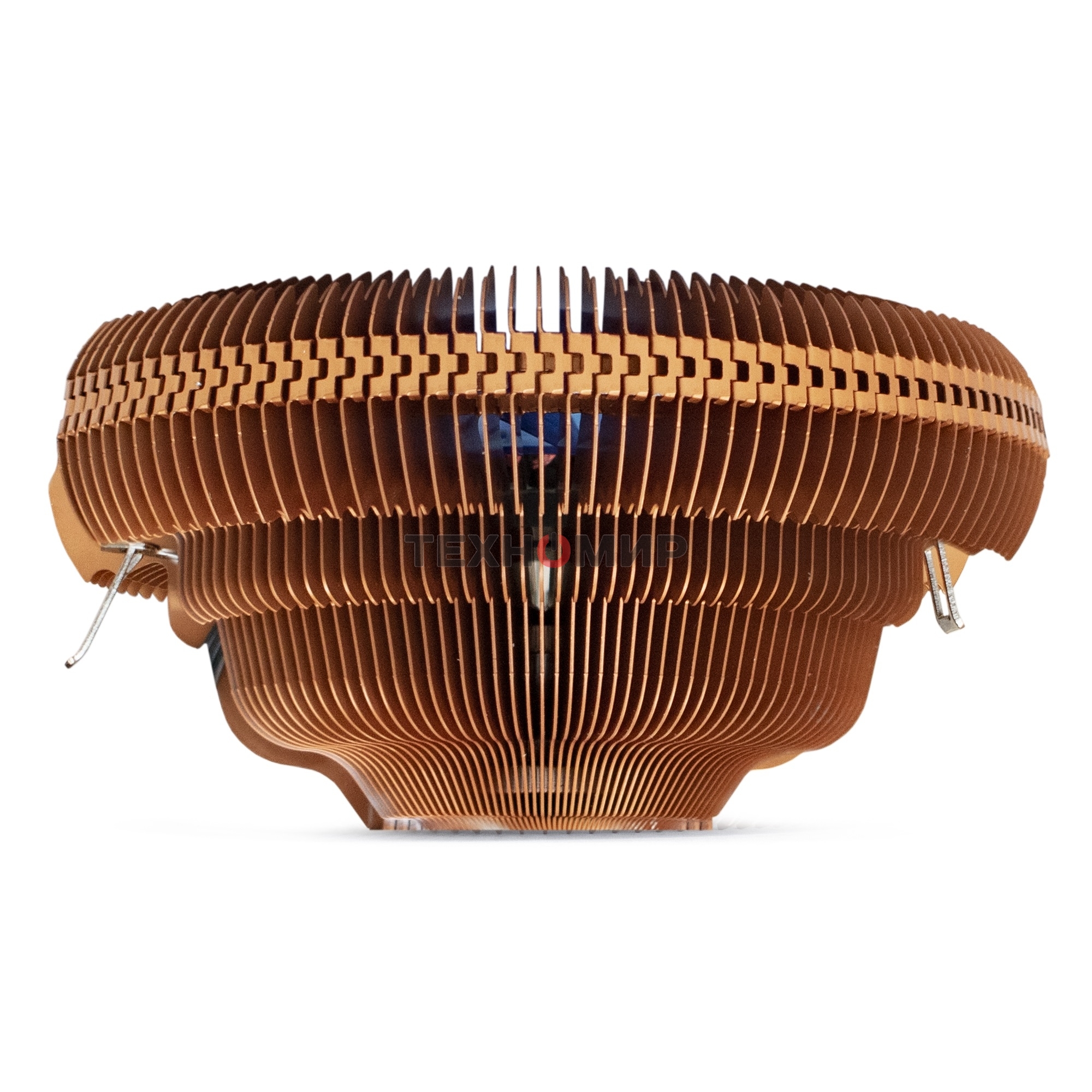 Кулер для процессора ExeGate Wizard EE91-PWM.Cu.BLUE бронзовый, 90 мм, алюминий/медь, 2400 об/мин, 24 дБ, 4 pin, 80 Вт, 58 мм