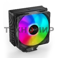 Кулер PCCooler Paladin EX400 ARGB черный 120мм алюминий+медь 1800rpm 28,6db 180W 157мм