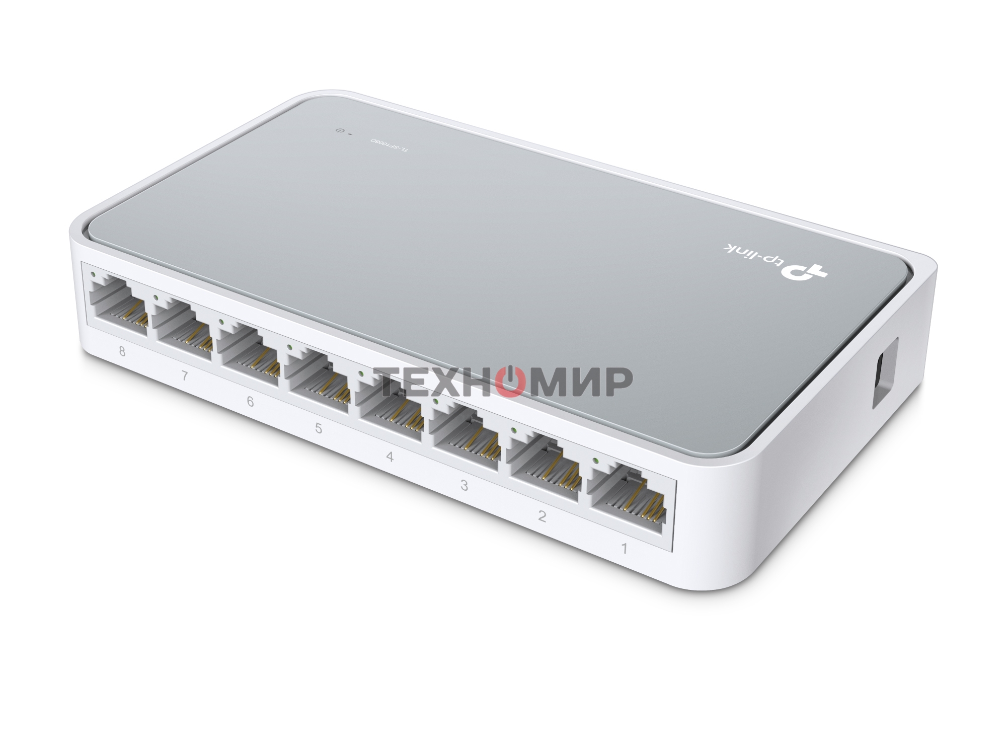 Коммутатор TP-Link SOHO TL-SF1008D Коммутатор 8-port 10/100M mini Desktop Switch, 8 10/100M RJ45 ports, Plastic case