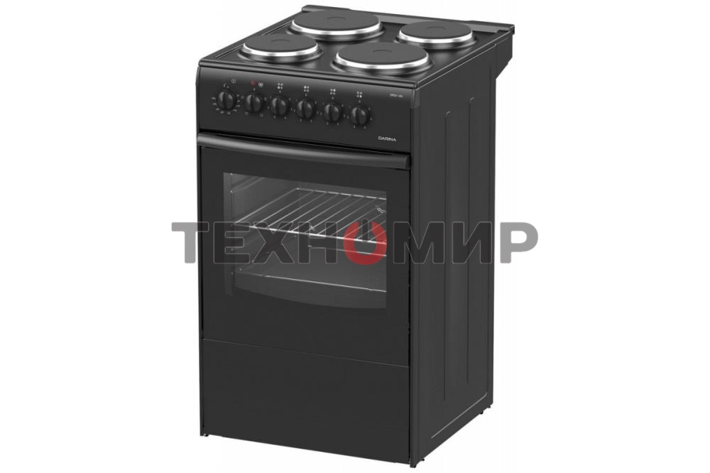 Плита электрическая Darina S EM 341 404 At антрацит/черный, конфорок 4 шт, духовка 50 л, 50 см x 85 см x 56 см