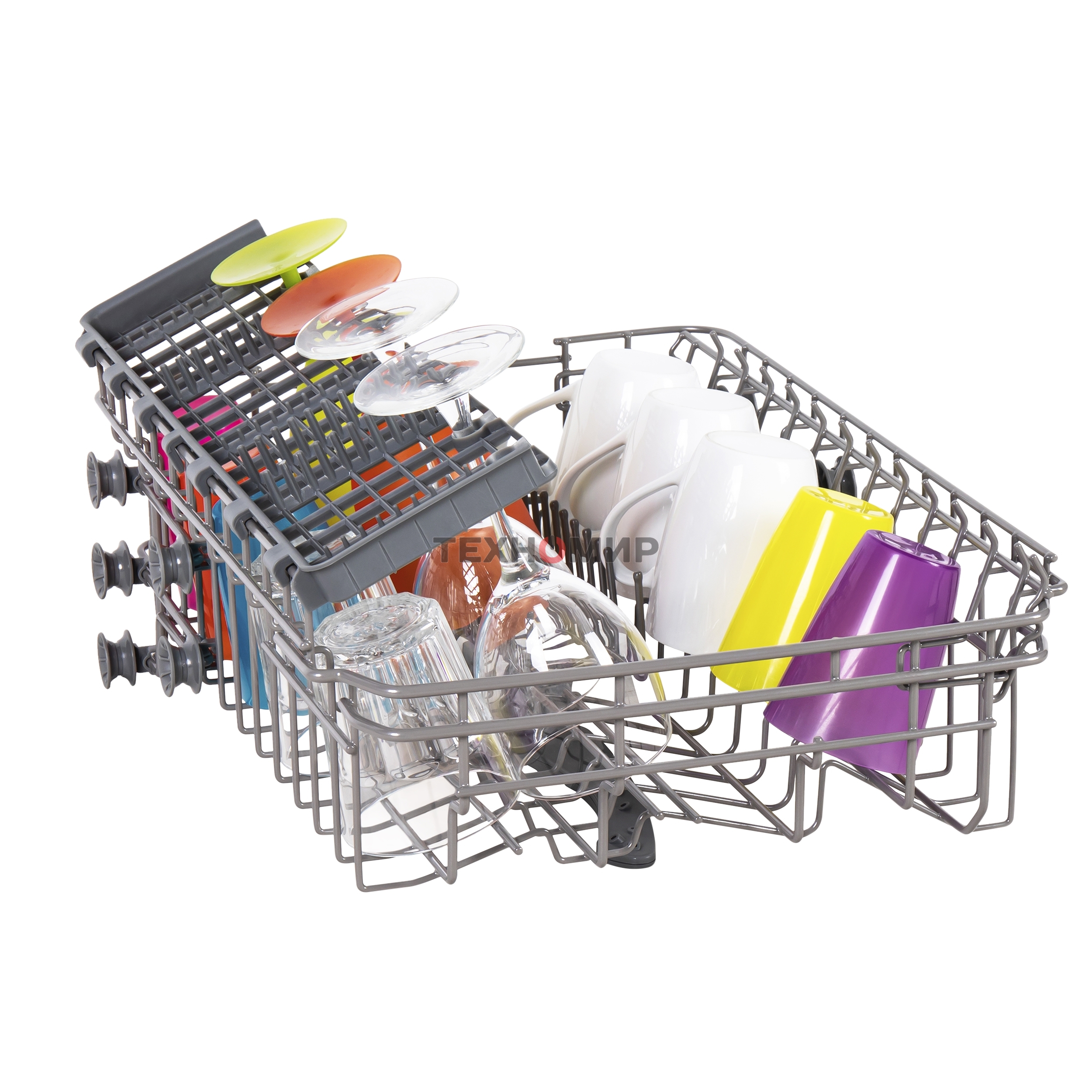 Посудомоечная машина Maunfeld MWF08B, белый, 44.8 см, 9 компл., 49 дБ, класс A++