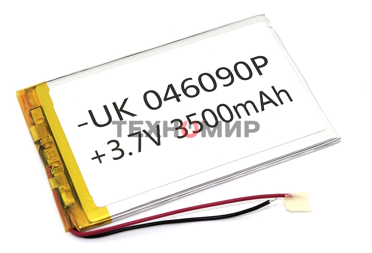 Аккумулятор Li-Pol (батарея) 4x60x90мм 2pin 3.7V/3500mAh