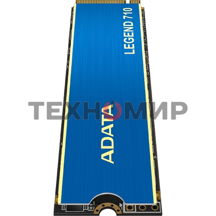 Накопитель SSD ADATA LEGEND 710, 1Tb, PCIe 3.0 x4, M.2 2280, NVMe, R/W 2400/1800, с радиатором