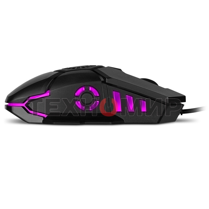 Мышь проводная SVEN RX-G880 черный, 7000 dpi, USB, кнопки - 7