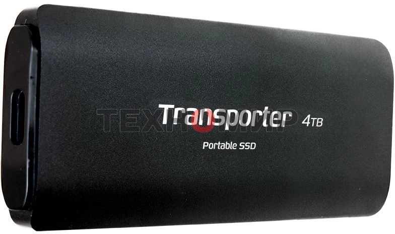 Внешний SSD Patriot Transporter, 4TB, USB 3.2 Gen 2 Type-A/Type-C, R/W 1000/1000, черный