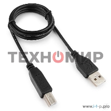 Кабель Гарнизон USB 2.0, AM/BM, 3м, пакет (GCC-USB2-AMBM-3M)