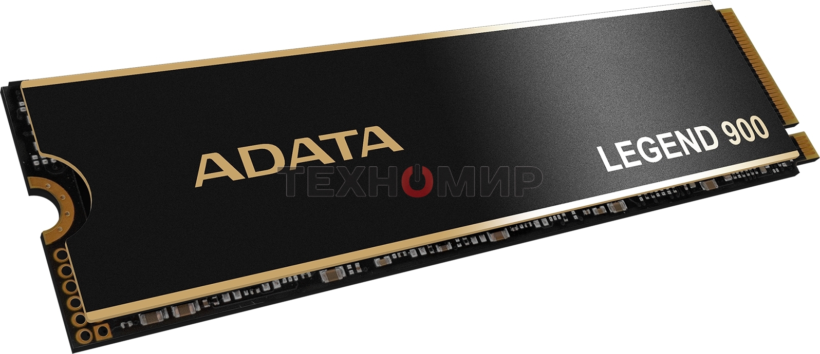 Накопитель SSD ADATA LEGEND 900, 1Tb, PCIe 4.0 x4, M.2 2280, NVMe, R/W 7000/4700, с радиатором