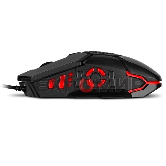 Мышь проводная SVEN RX-G880 черный, 7000 dpi, USB, кнопки - 7