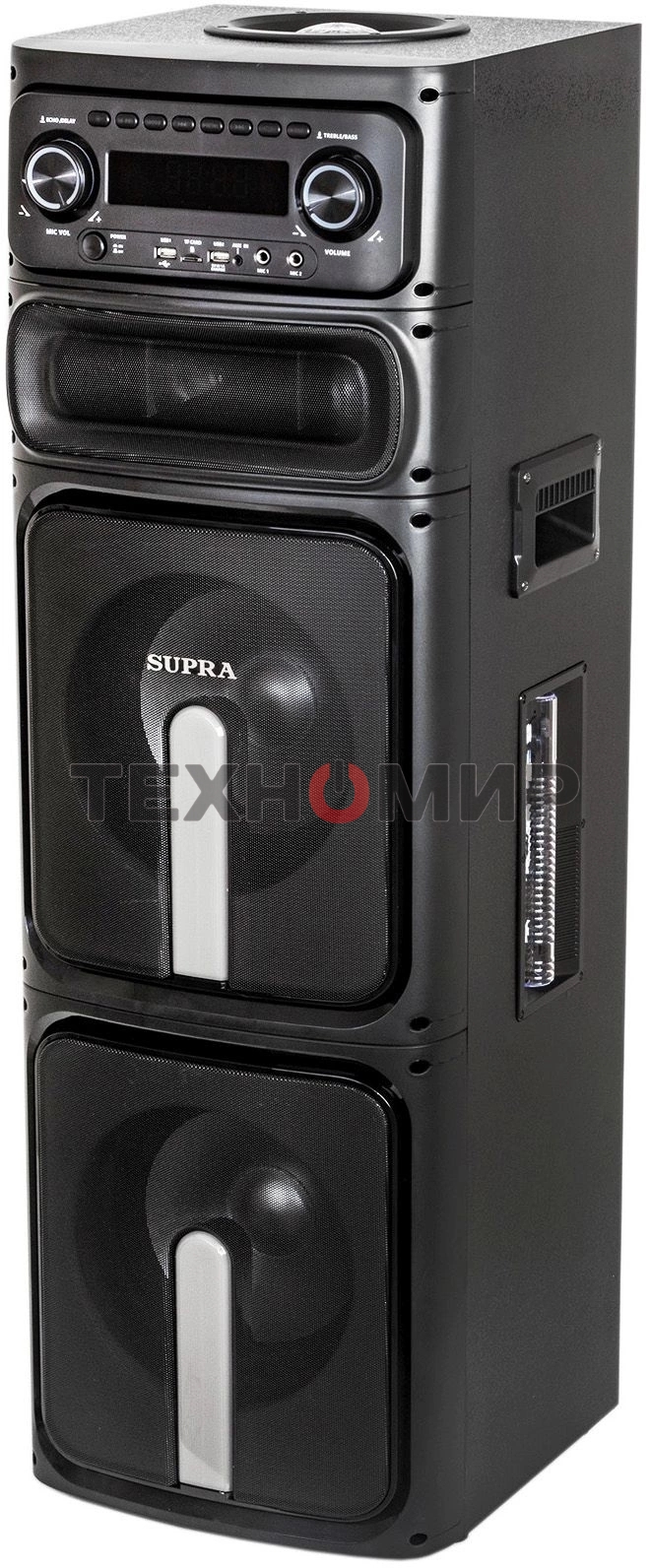 Минисистема Supra SMB-2050, 180Вт, FM USB BT SD, черный