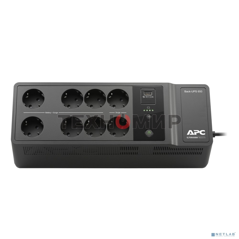 Источник бесперебойного питания APC Back-UPS ES 650VA/400W