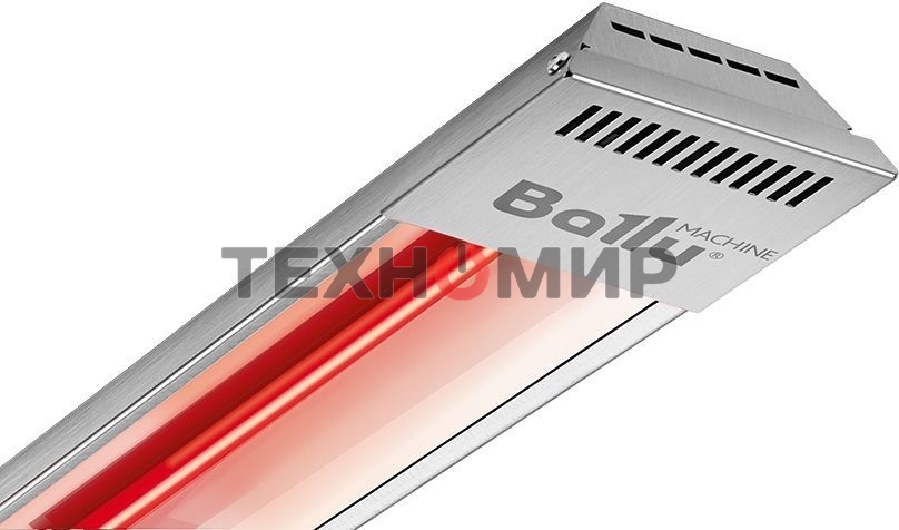Обогреватель инфракрасный Ballu BIH-T-1.5-E серый, 1500 Вт, 15 м2